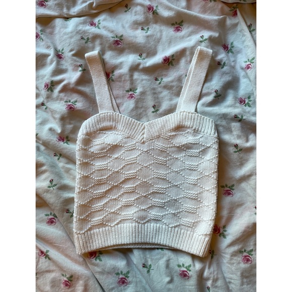 twik Tops - Cottagecore Knit Cami